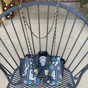 Cowgirl Trendy cutest purse ever . Day of the dead look. Lots of colors .